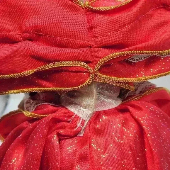 VTG 1987 MATTEL INC. HAPPY HOLLIDAYS BLACK BARBIE DOLL SPECIAL EDITTION RARE - Picture 3 of 16